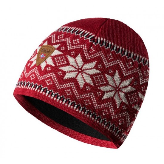 Dale of Norway - GARMISH Hat - Merino Wool - Red/White